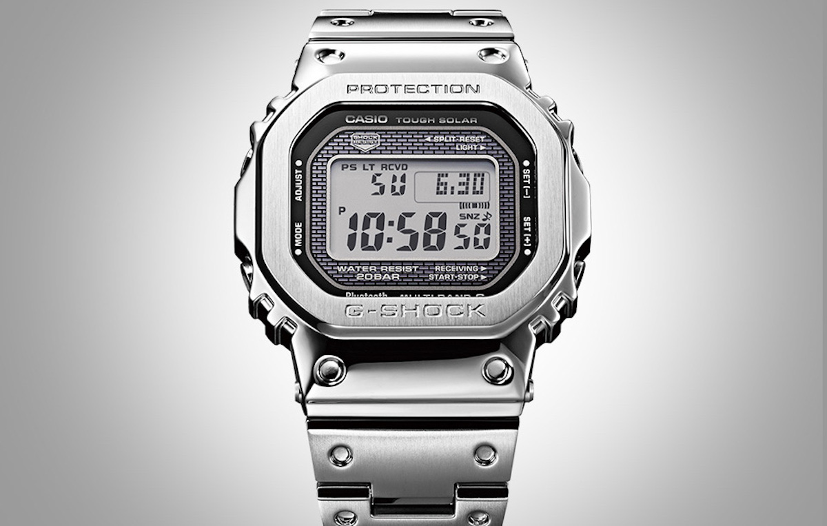Casio GMW-B 5000 D-1 Brings 'Full Metal' To The 5000-Series | aBlogtoWatch