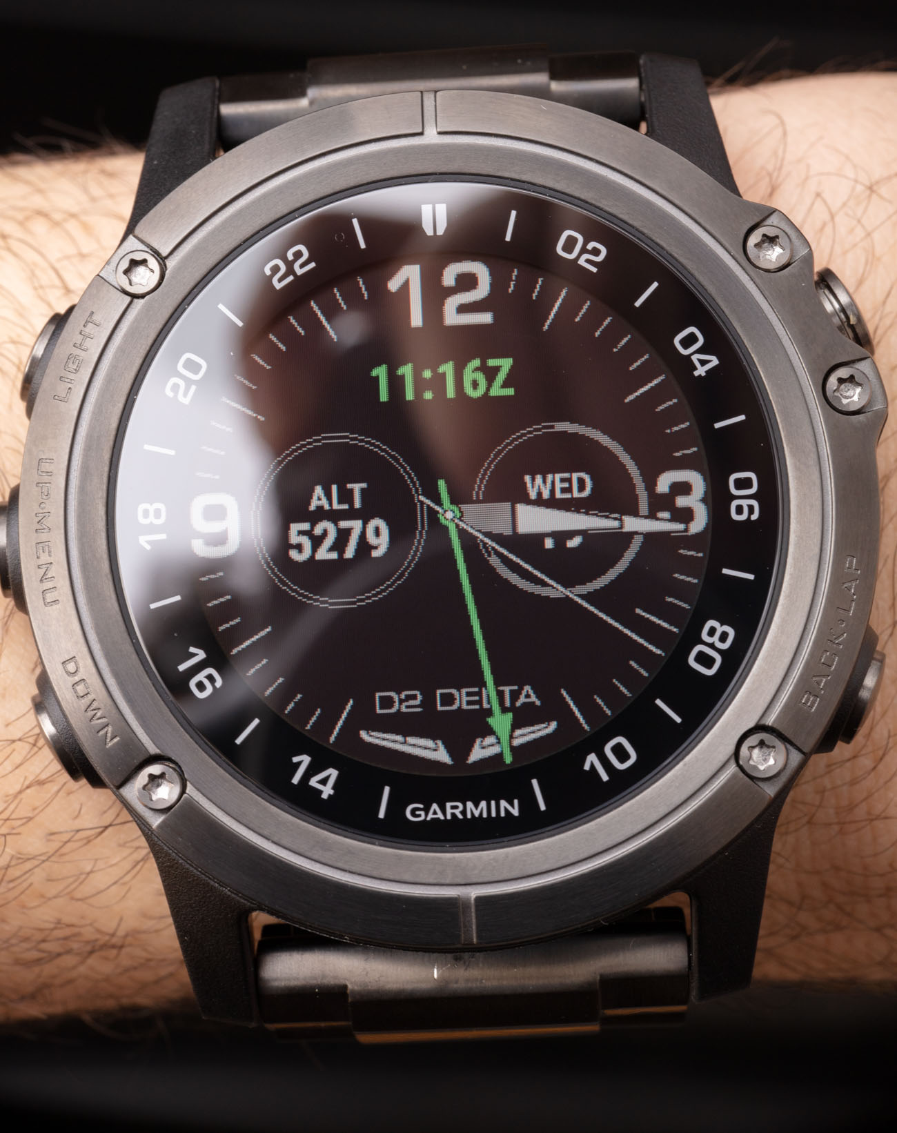 Garmin D2 Delta PX Smartwatch Aviators aBlogtoWatch