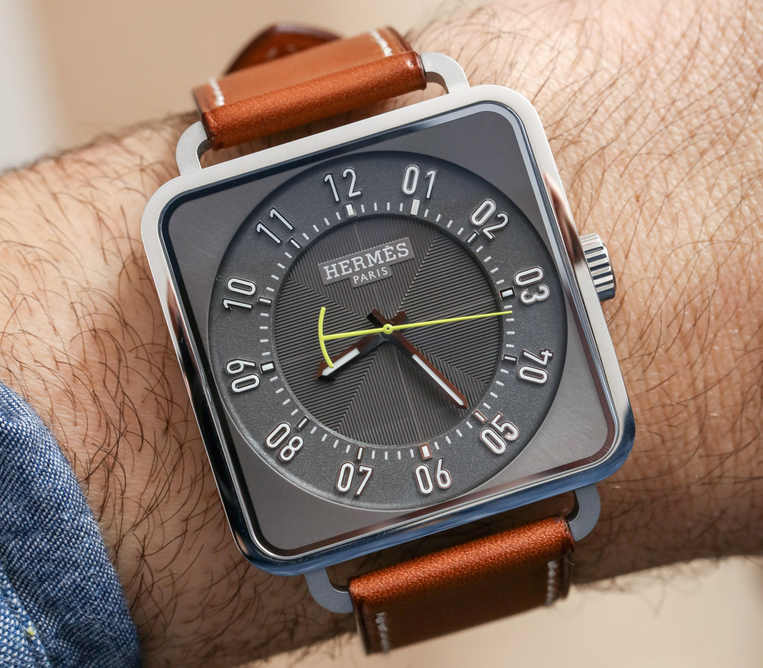 hermes square watch