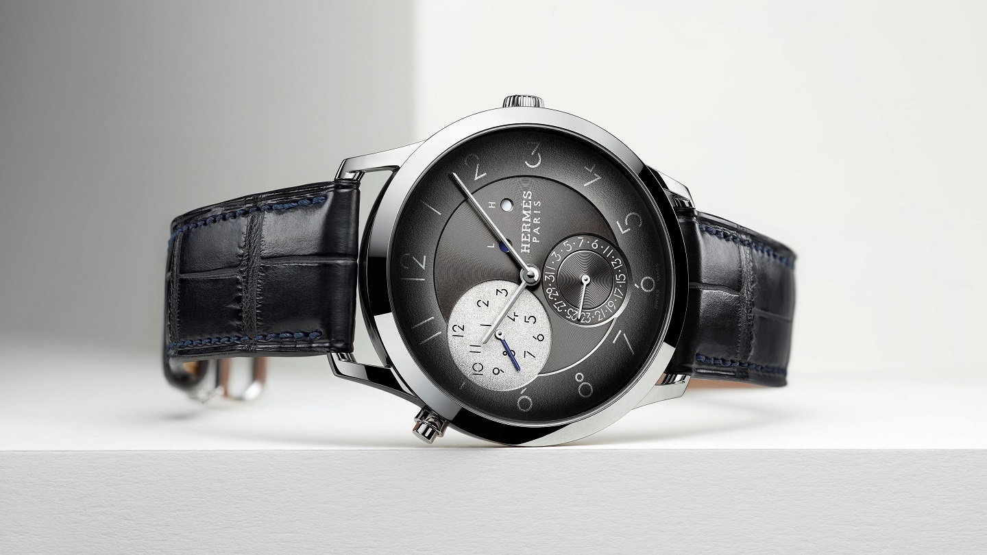 Hermès Slim D'Hermès GMT Watch 