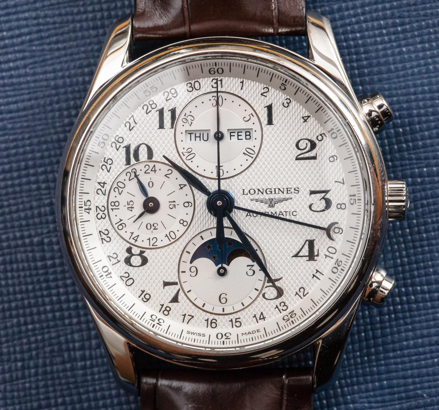 Opinions On Longines Master Collection Moonphase Chronograph WatchUSeek ...