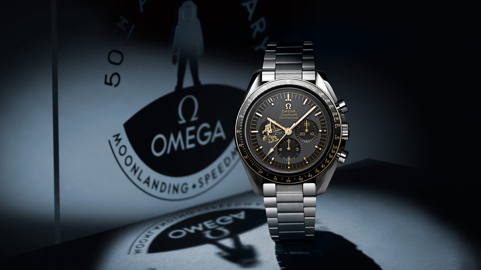 omega speedmaster apollo 11 50th anniversary moonshine limited edition