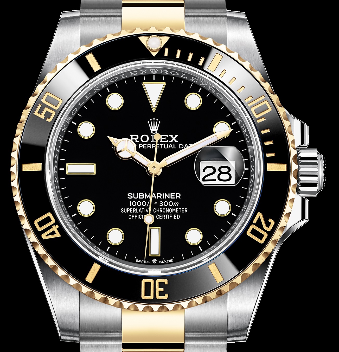rolex submariner gold and stainless
