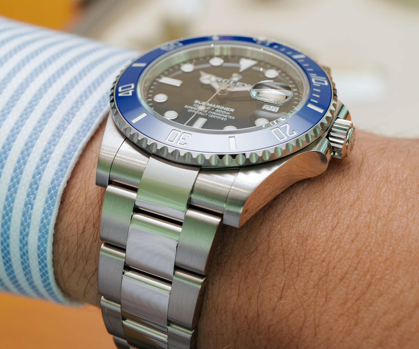 white gold submariner review