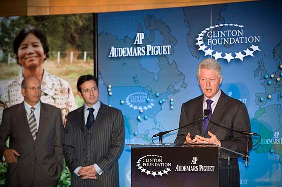 Bill Clinton Foundation Audemars Piguet Watch