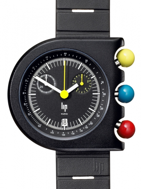 New LIP Mach 2000 Dark Master Chronograph Watch