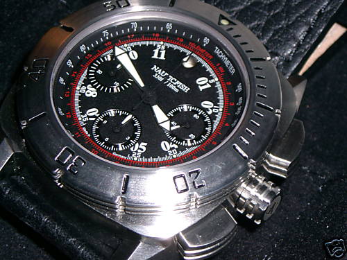 NauticFish Diver Chronograph Watch on eBay