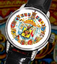 Angular Momentum Eglomise Russian Empire's Big Coat of Arms watch on eBay
