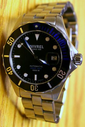Nivrel Deep Sea Diver watch on eBay