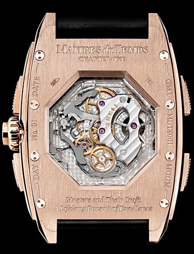 Maitres du Temps Chapter One caseback (click for watches on eBay)