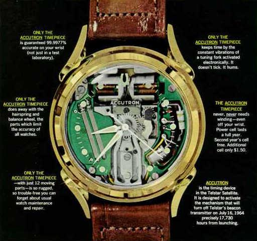 Historical Bulova Accutron Spaceview Electonic Watch Is Futuristic