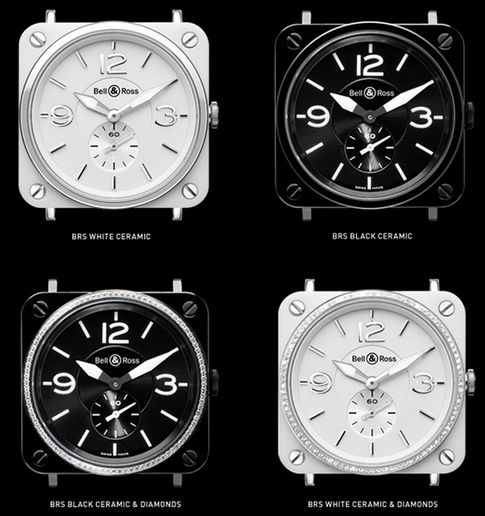 Bell & Ross BRS Ceramic watches