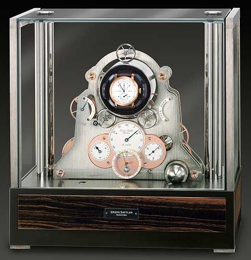 Erwin Sattler Mixes Old & New Perfectly With The Trilogie Watch, Clock, & Winder Combo