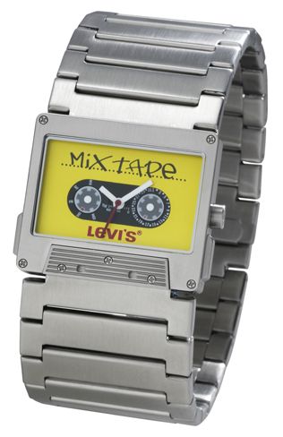 Levi's Yellow Mix Tape watch
