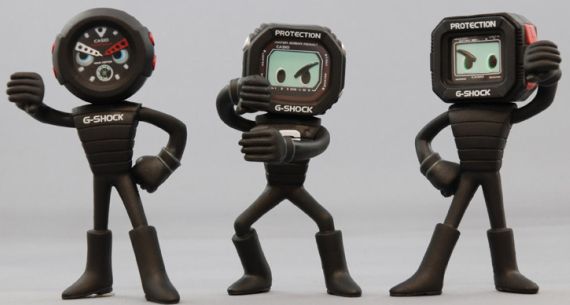 Casio Creates G-Shock Watch Character Mascots | aBlogtoWatch