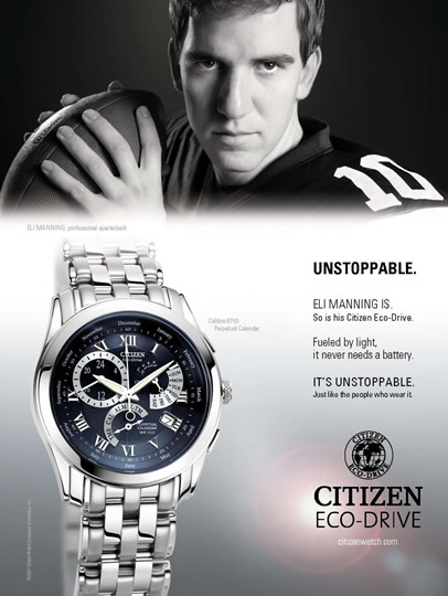 Citizen Watch ad