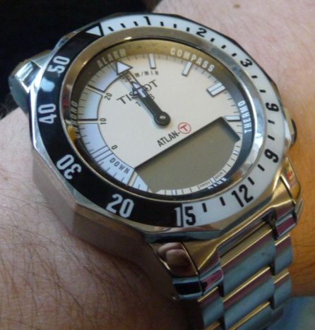 Tissot Sea-Touch watch prototype