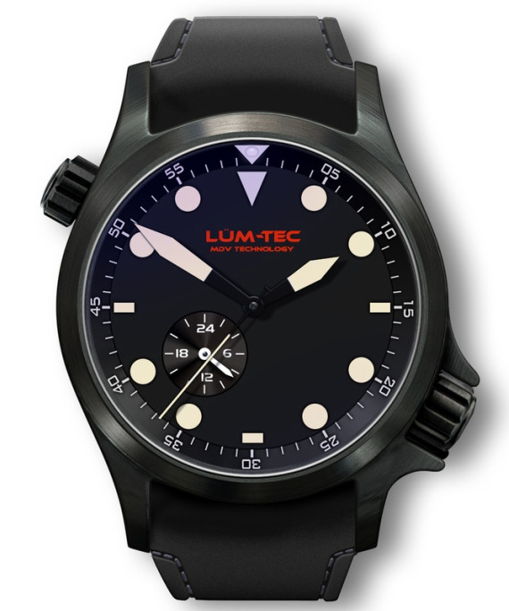 LUM-TEC Super Diver 1000m PVD Watch