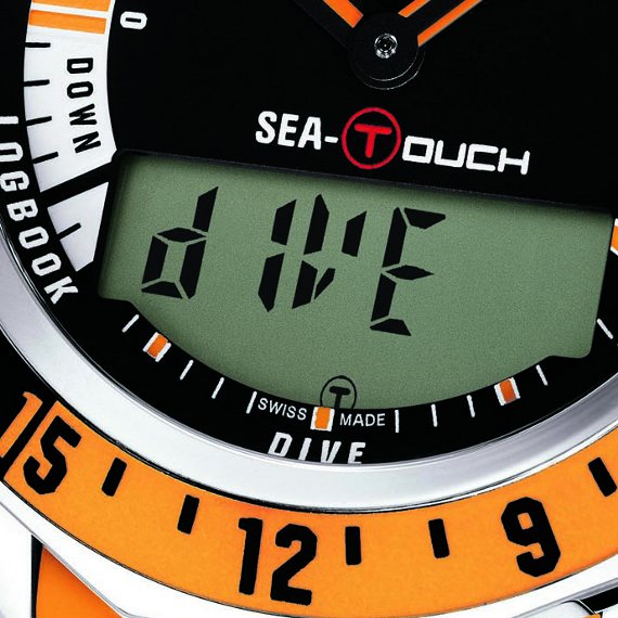 Tissot Sea Touch Face Zoom