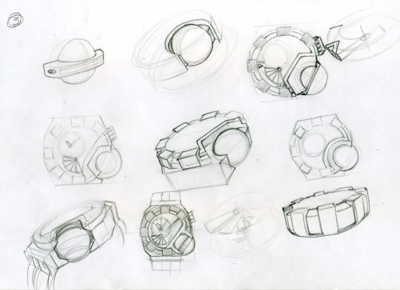 Concord Quantumgravity watch sketch