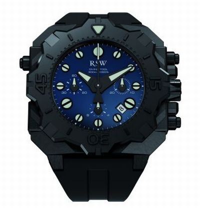 RSW Diving Tool 4050 blue watch