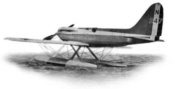 Schneider SB6 Trophy Seaplane rear