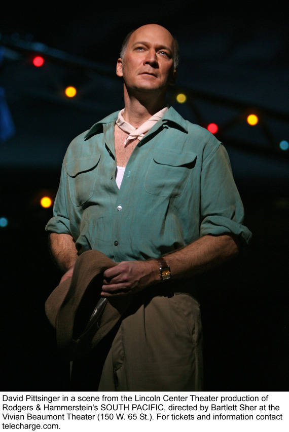 David Pittsinger in South Pacific