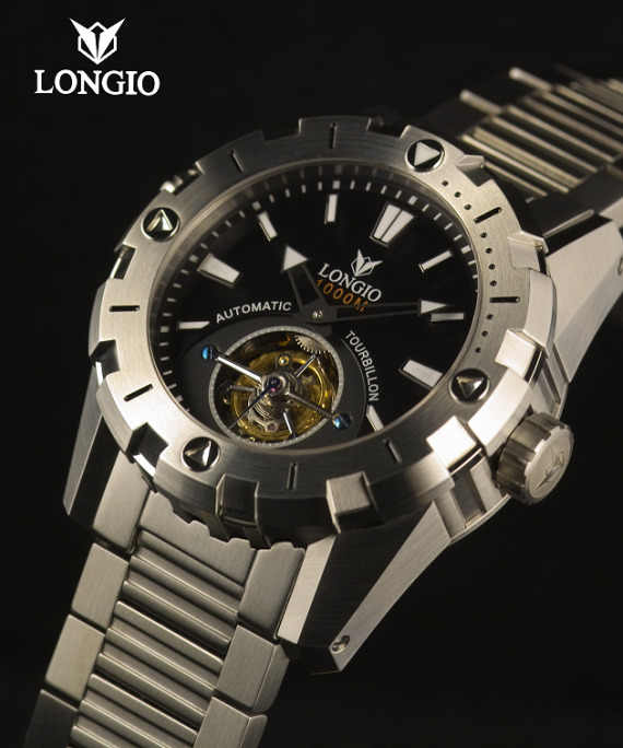 Longio SG3829 Diver Tourbillon Watch