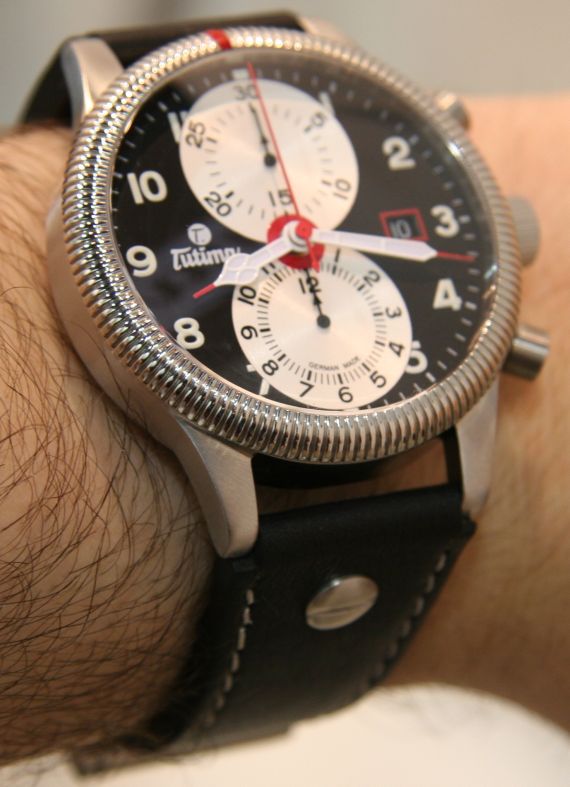 Tutima Grand Classic Chronograph Watch | aBlogtoWatch