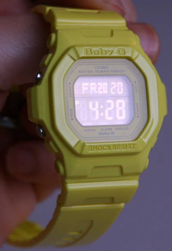 Casio Baby-G Yellow watch 2