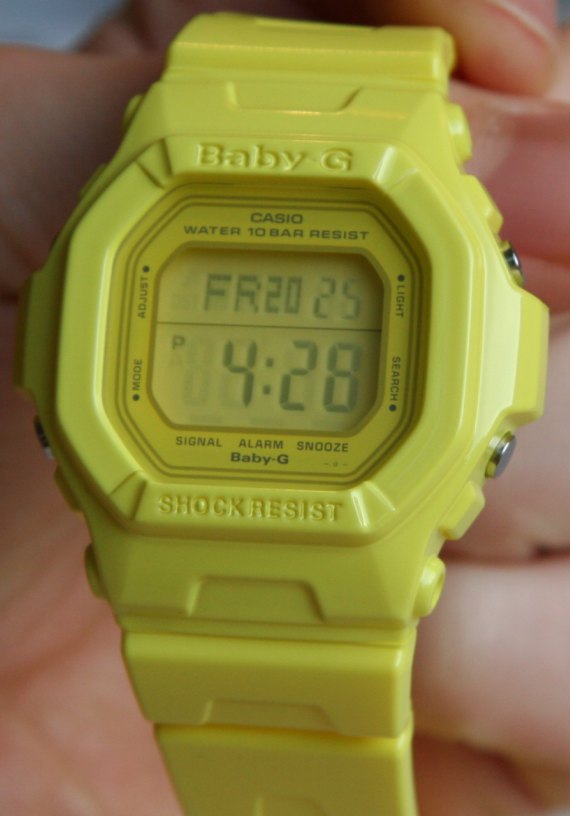 Casio Baby-G Yellow watch 4