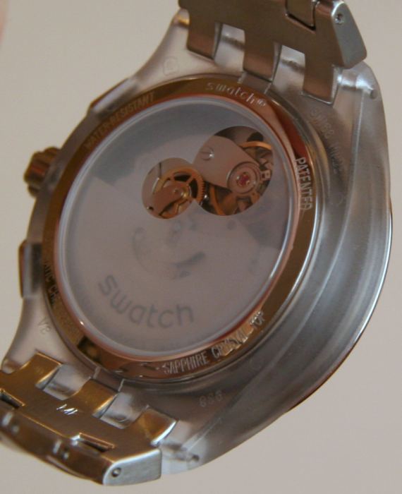 Swatch Automatich Chrono Silver Class 12