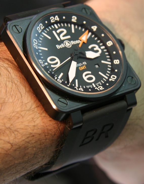 Bell & Ross BR01-93 GMT watch 1
