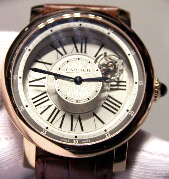 Cartier Astrotourbillon Watch Face