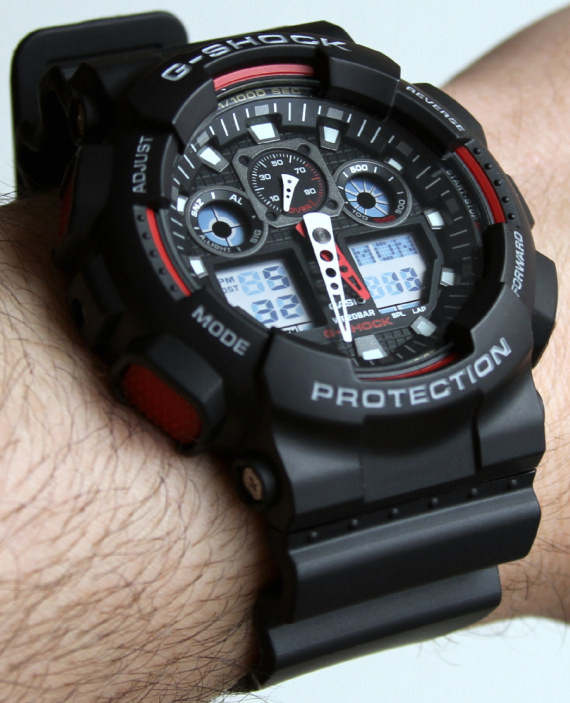 Minister Stor eg når som helst Casio G-Shock X-Large Combi GA100 Watch Review | aBlogtoWatch