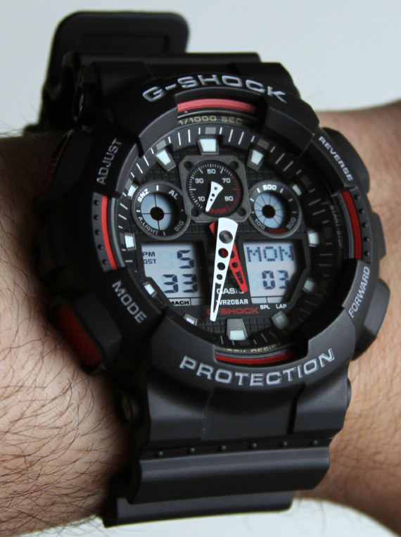 Ledelse fokus Udsæt Casio G-Shock X-Large Combi GA100 Watch Review | aBlogtoWatch