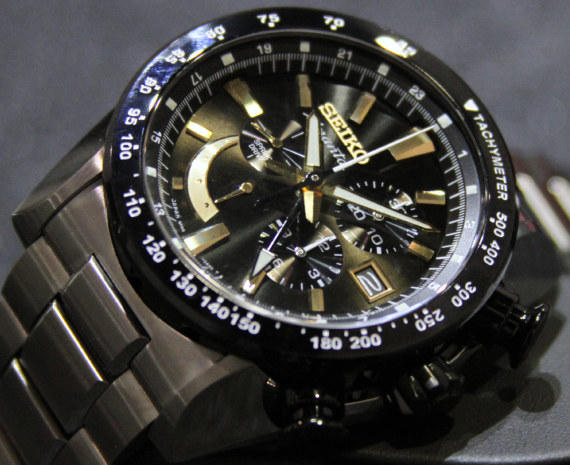 Seiko Ananta Spring Drive Titanium Chronograph GMT Limited Edition Watch |  aBlogtoWatch