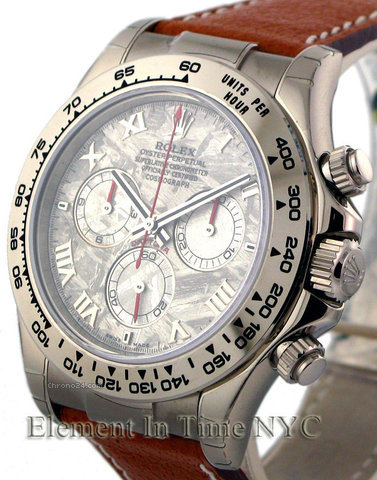 Rolex Daytona Meteorite Dial Watch 