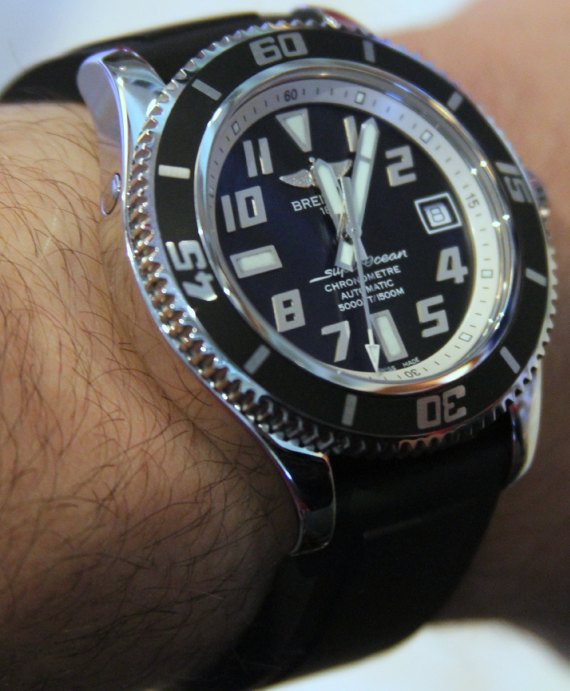 Breitling Superocean Watch For 2010 Hands-On | aBlogtoWatch