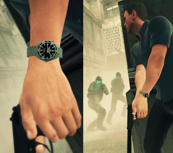 james bond wearing omega watch
