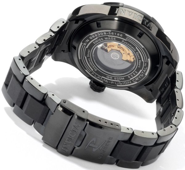 Invicta Reserve Pro Diver Swiss Automatic Lefty Meteorite Watch 
