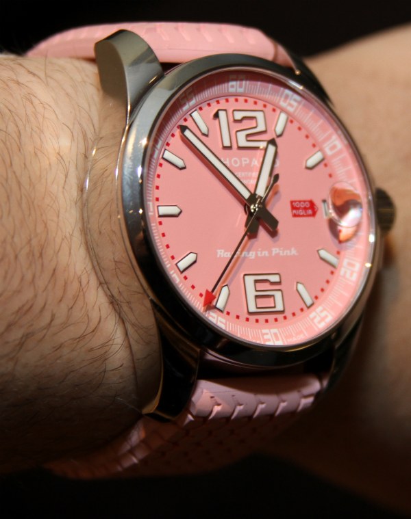 Can Men Wear Pink? Chopard Gran Turismo XL Racing In Pink Watch