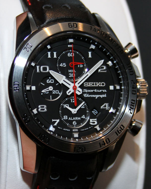Seiko Sportura Alarm Chronograph Watch Hands-On | aBlogtoWatch