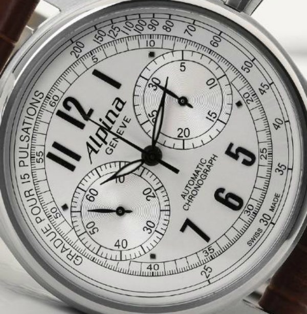 Alpina Startimer Classic Automatic Chrono Watch Has Very Sad Hands Watch Releases 