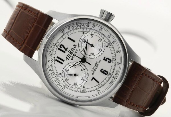 Alpina Startimer Classic Automatic Chrono Watch Has Very Sad Hands Watch Releases 
