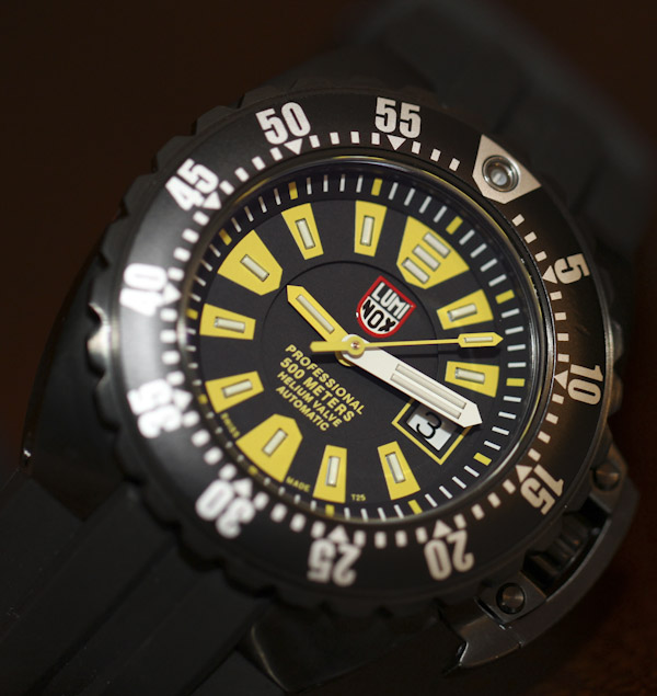 Luminox Men's Black 1500 Deep Dive Series Polyurethane Watch Extender Watch  Band