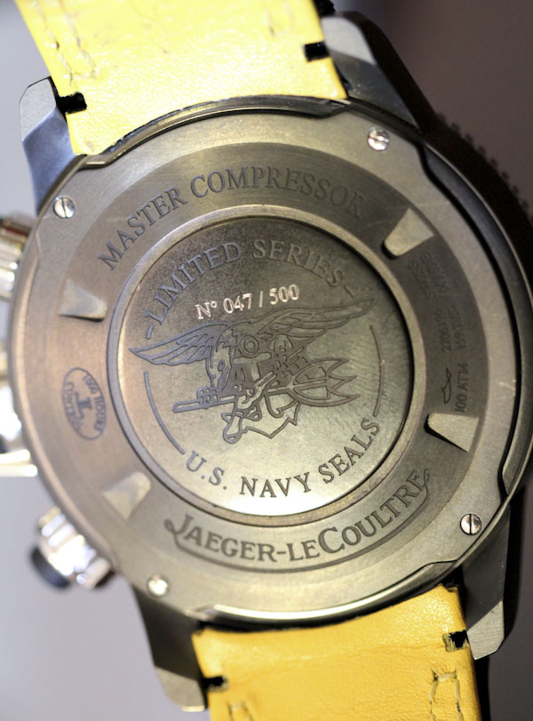 Jaeger-LeCoultre Master Compressor Diving Chronograph GMT Navy SEALs ...