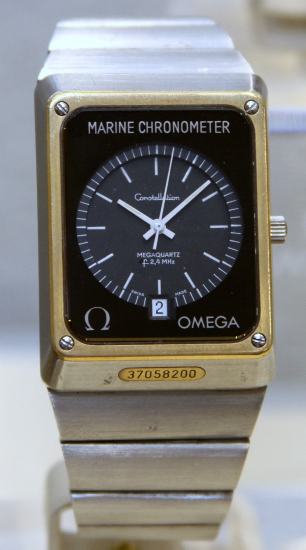 omega marine chronometer megaquartz