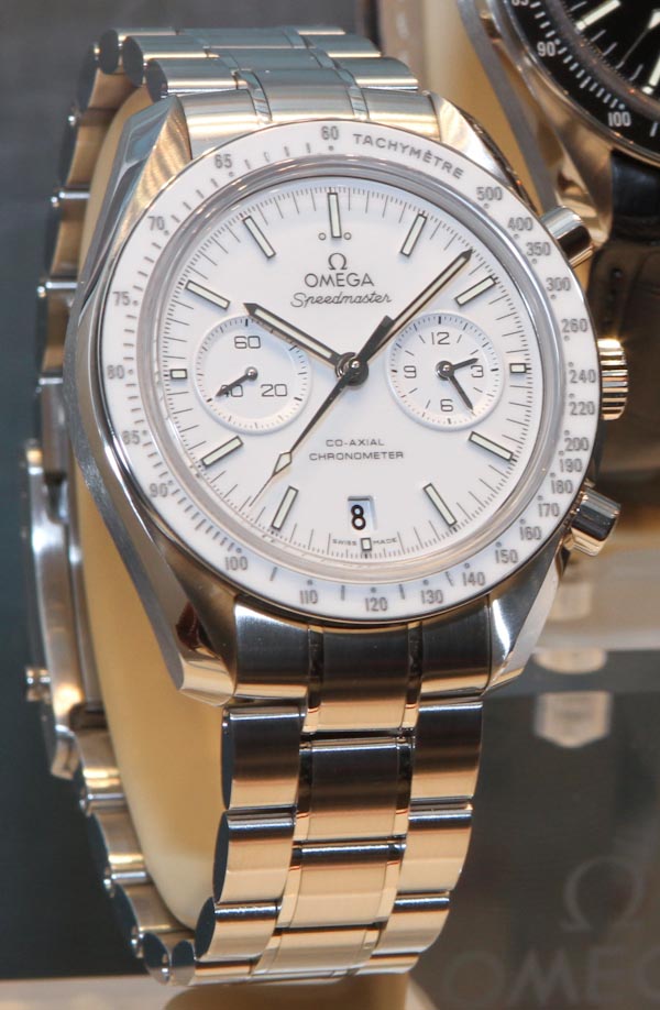 omega watch white face