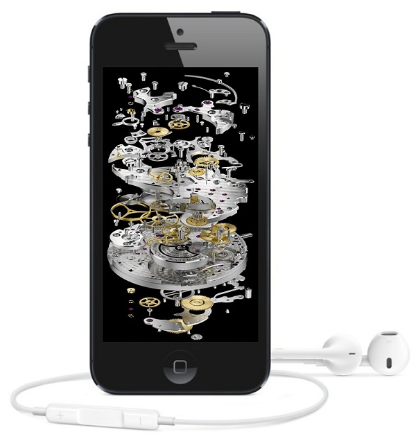 iPhone 5 watch movement